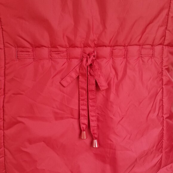 NWT NY&C Women's XL Red Zipper Vest - Picture 6 of 9